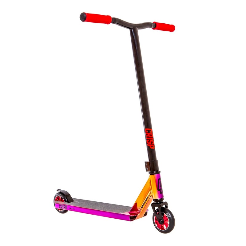 Crisp Scooters Switch – Chrome Purple / Orange / Red / Black