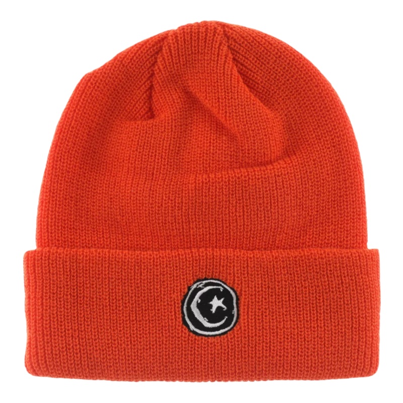 Foundation Star and Moon Beanie Orange OS