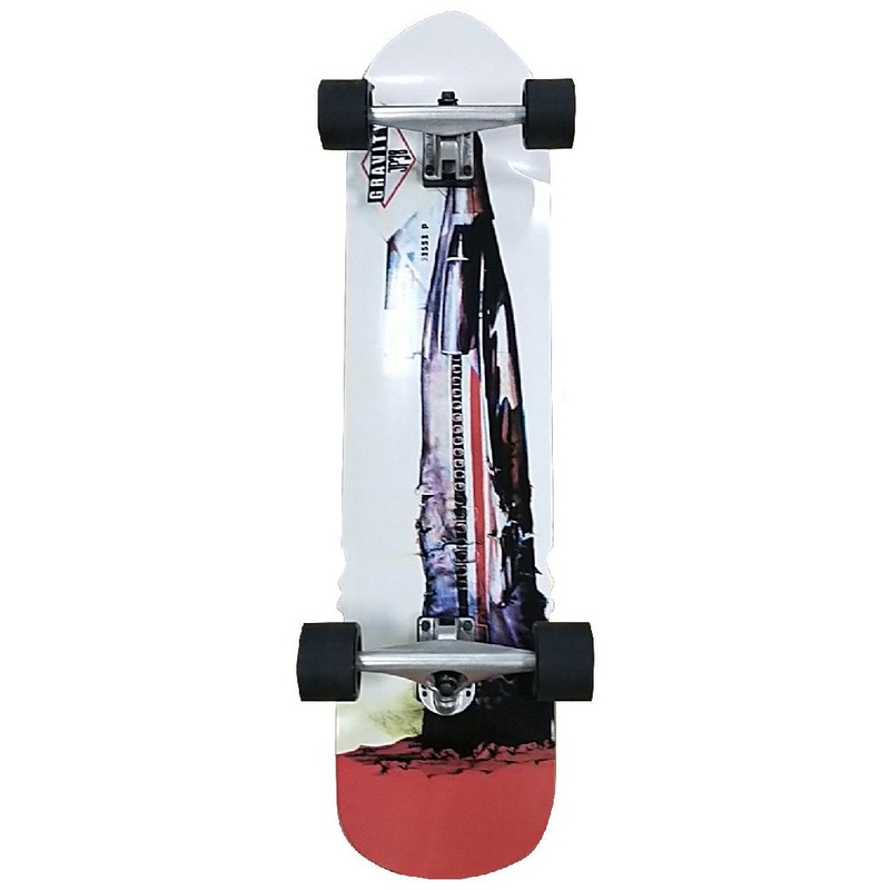 Gravity Beastie Boys 38″ Cruiser Kicktail Longboard Complete