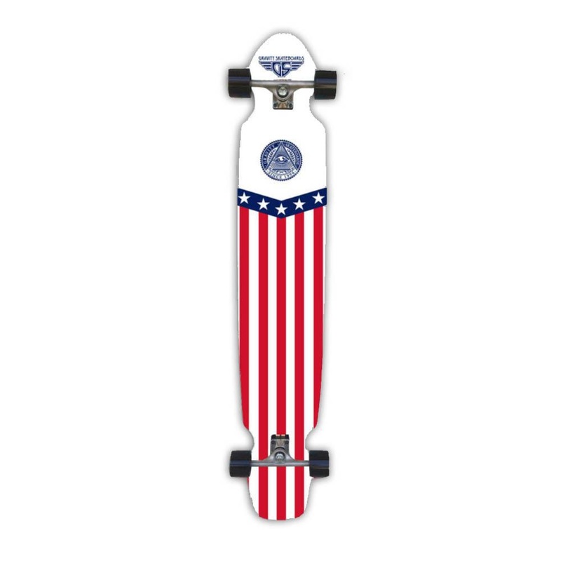 Gravity Illuminati 55 inch Dancing Longboard Complete