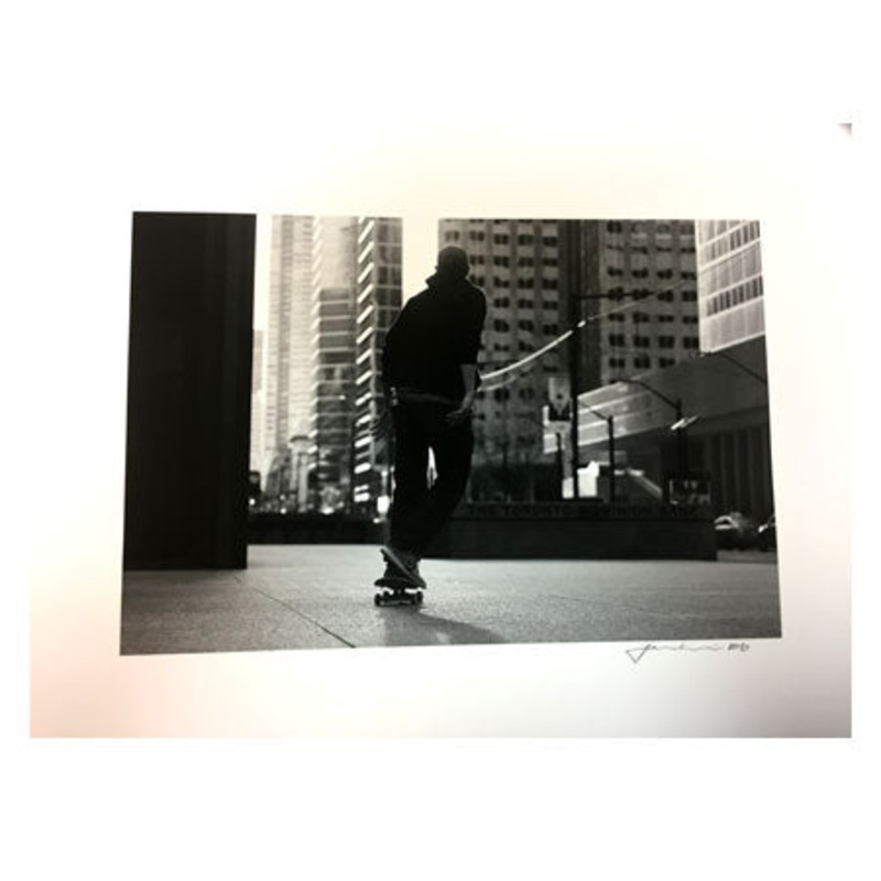Justin Bokma Justin Bokma Forever Rolling Black/ White/ Print 8″ X 10″ Reproduction $20