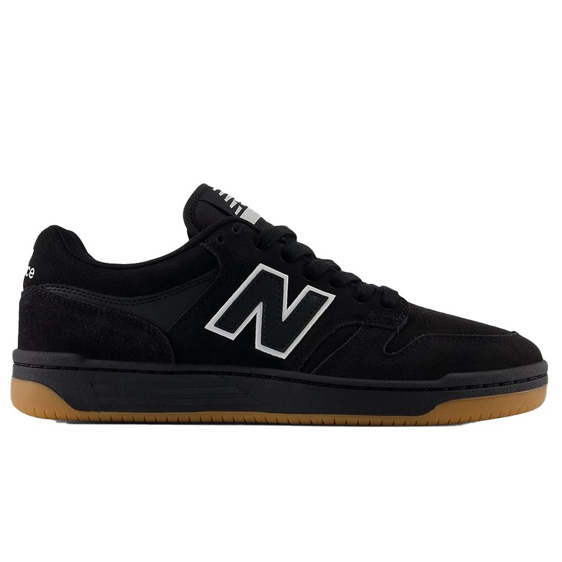 New Balance Numeric 480 Black White Shoes Black/ White 8