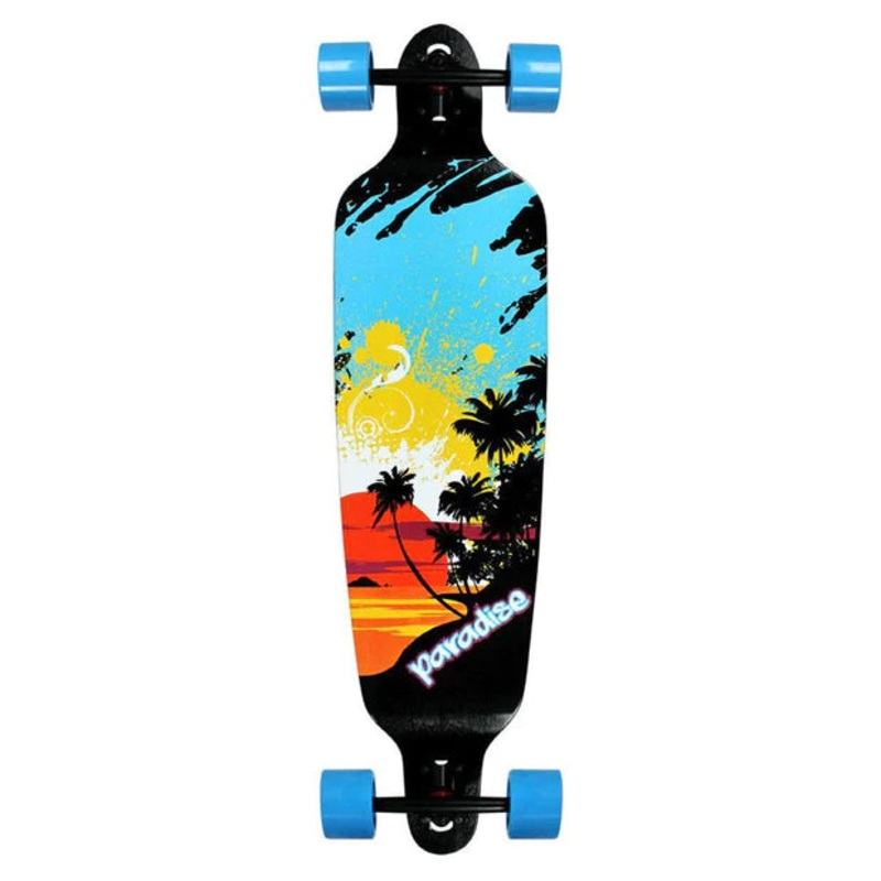 Paradise Longboard 9.75″ x 39.75″ Sun Splash Drop Down Drop Through
