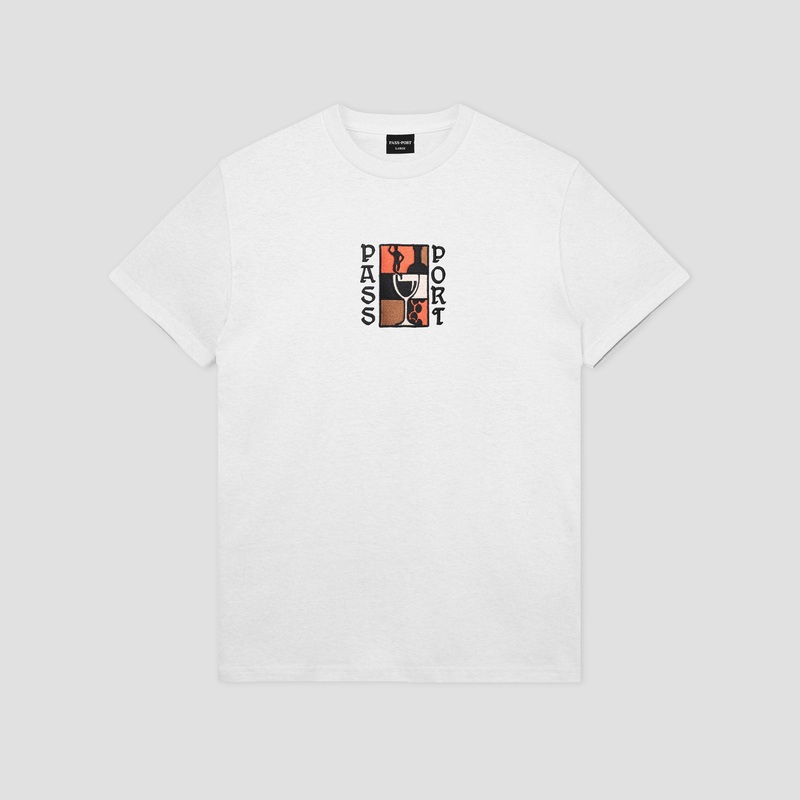 Passport Dine Em’ T-Shirt White Small