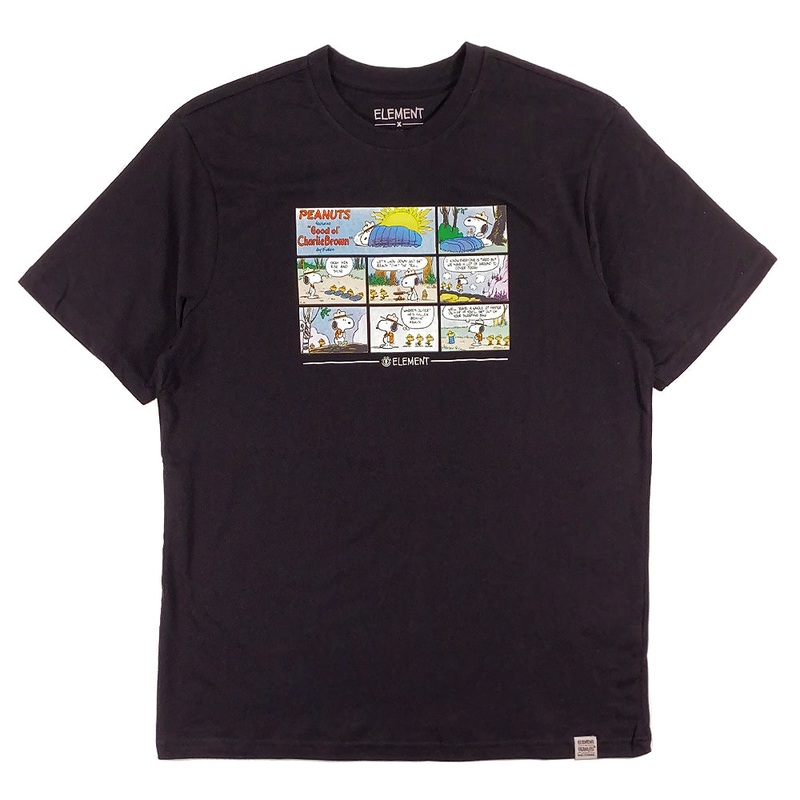 Peanuts Camper SS T-Shirt – Flint Black S