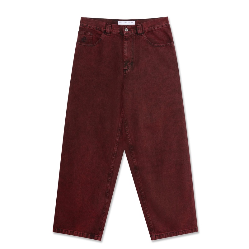 Polar Skate Co. Big Boy Pants Red/Black MD