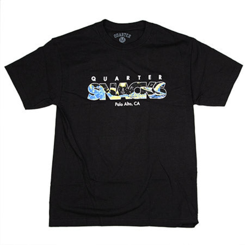 Quartersnacks Safe Space T Shirt Black Extra Large