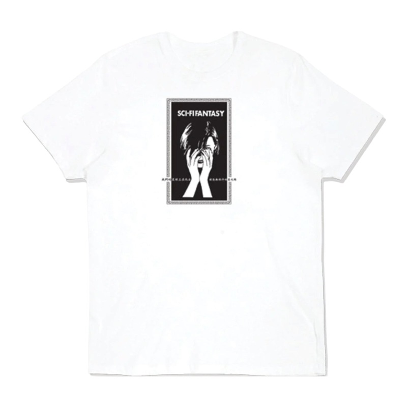 SCI-FI FANTASY DESIRE PATH T-SHIRT – WHITE S