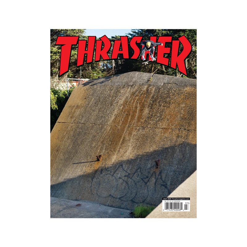 Thrasher Magazine July 2025 Magazine July 2025 One size fits all