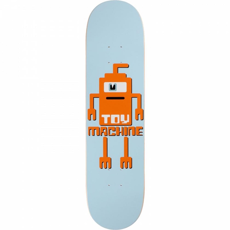 Toy Machine Binary Orange 8.0″ Skateboard Deck