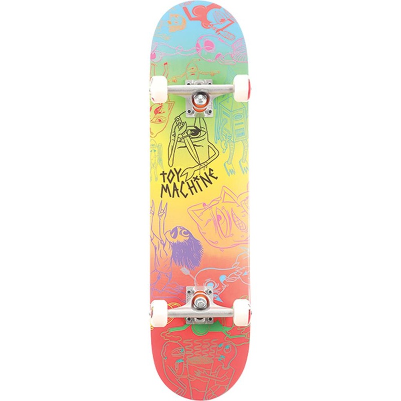 Toy Machine Characters II 8.0″ Skateboard Complete