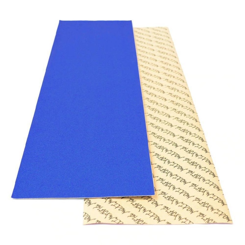 Black Widow Blue Longboard Skateboard 9″x 33″ Griptape Sheet