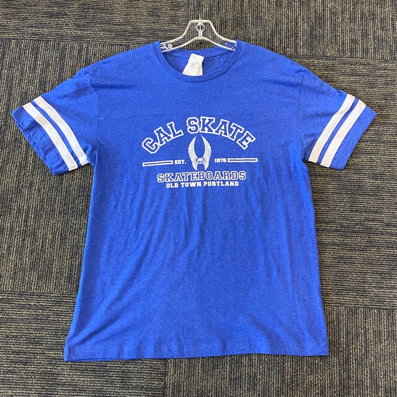 Cal Skate “College Jersey” Blue Youth Large