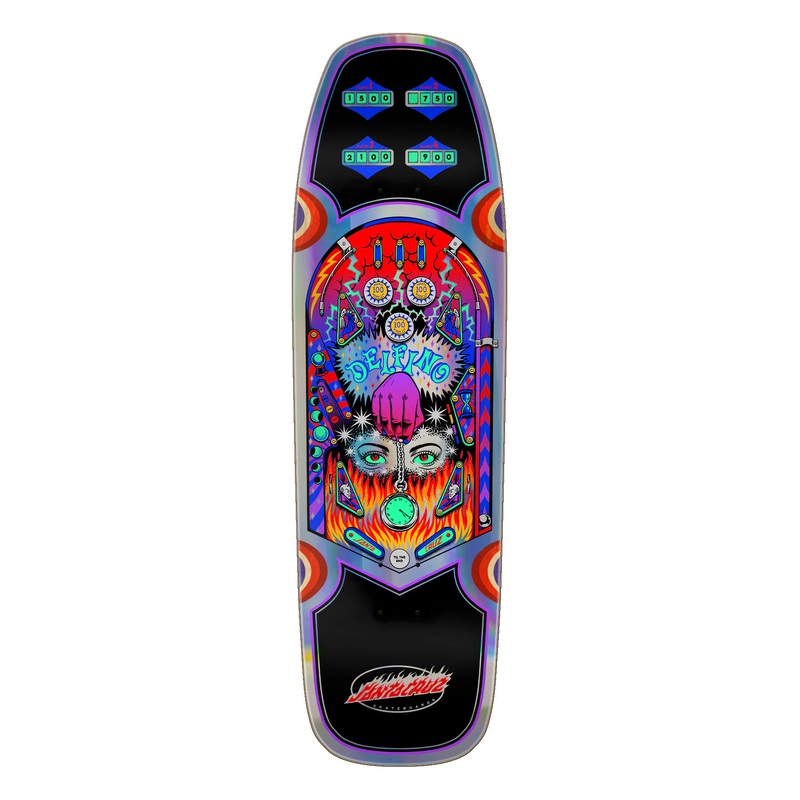 Delfino Pinball Pro Shaped 9.14in x 31.50in Santa Cruz Decks