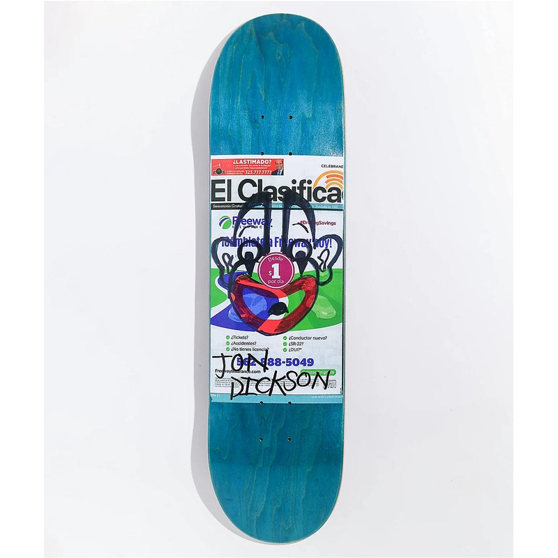 Dickson Chatman 8.00″ Skateboard Deck 8.00″