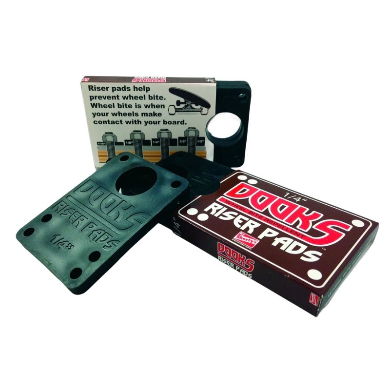 DOOKS RISER PADS 1/4″ 1/4 Black