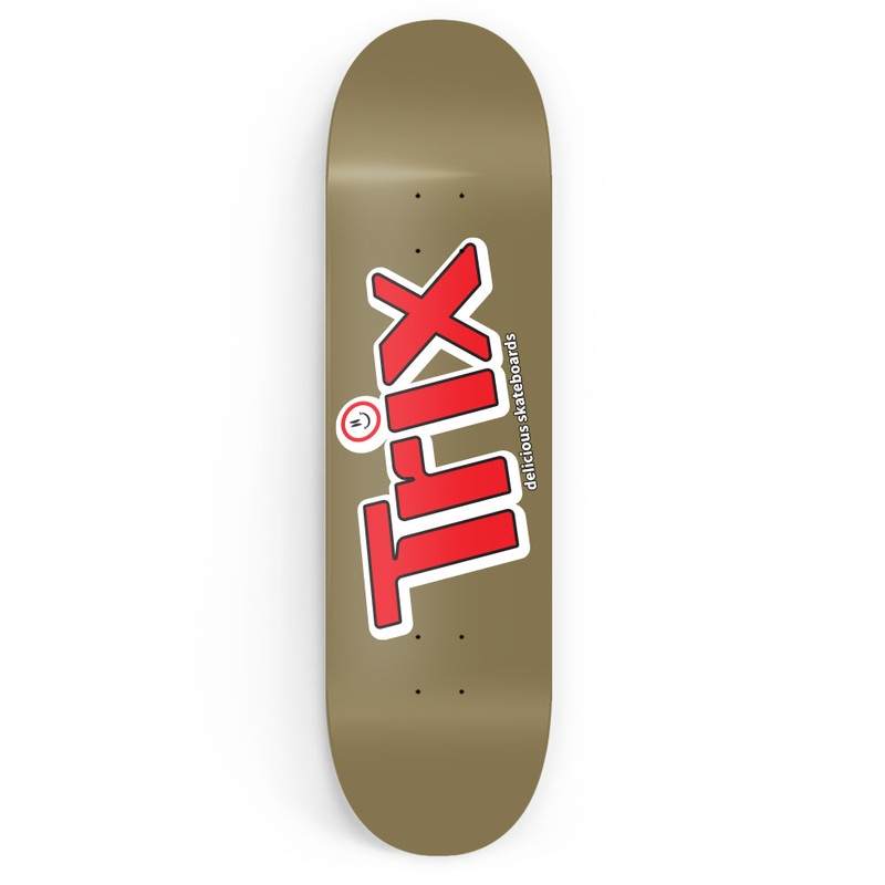 Edible Concrete Delicious Candy Bar Series Trix Deck 8.3 in 8.3 in
