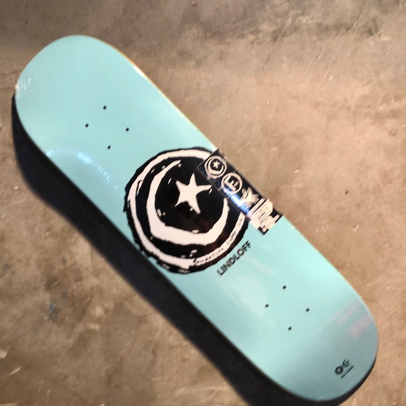Foundation Skateboards – Jesse Lindloff Blue Star & Moon Deck – 8.25″