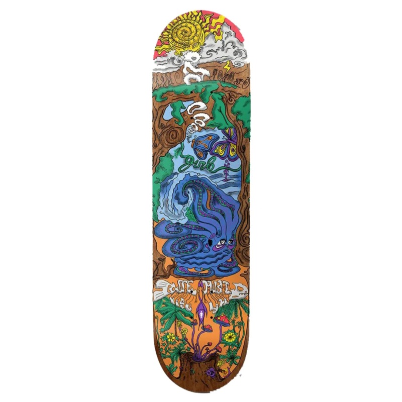 Girl Skateboards Simon Bannerot We Must Visualize Deck 9 in 9 X 32 in