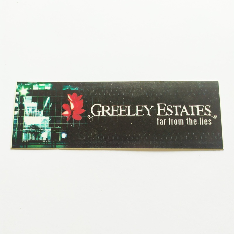 Greeley Estates – Far From The Lies Music Sticker