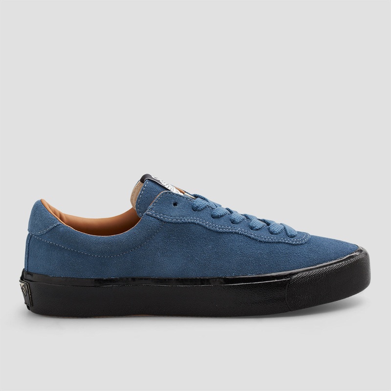 Last Resort AB VM001 Lo Skate Shoes Suede Dusty Blue / Black UK3