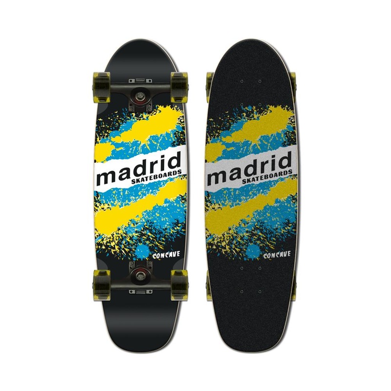 Madrid X CRUISER 8.125″ Skateboard Black
