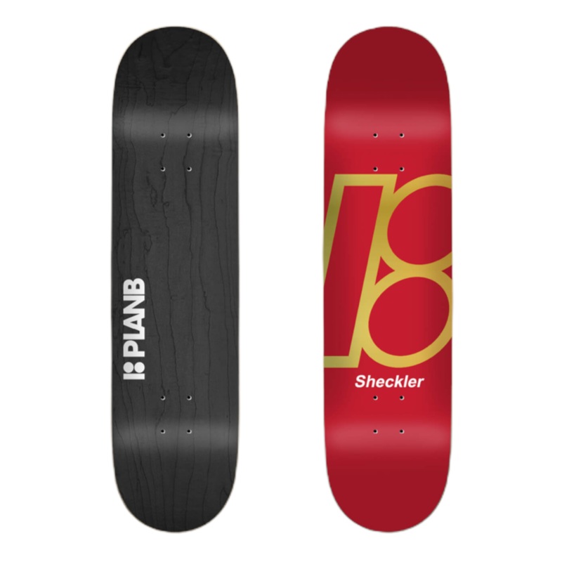 Plan B Team Foil Sheckler Deck 8.25 8.25