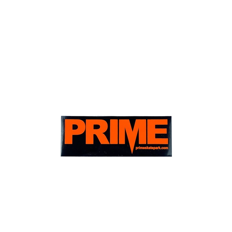Prime Delux OG SP Sticker M – Black / Neon Orange
