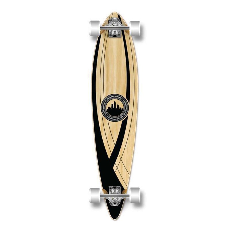 Punked Onyx Pintail 40″ Longboard Complete