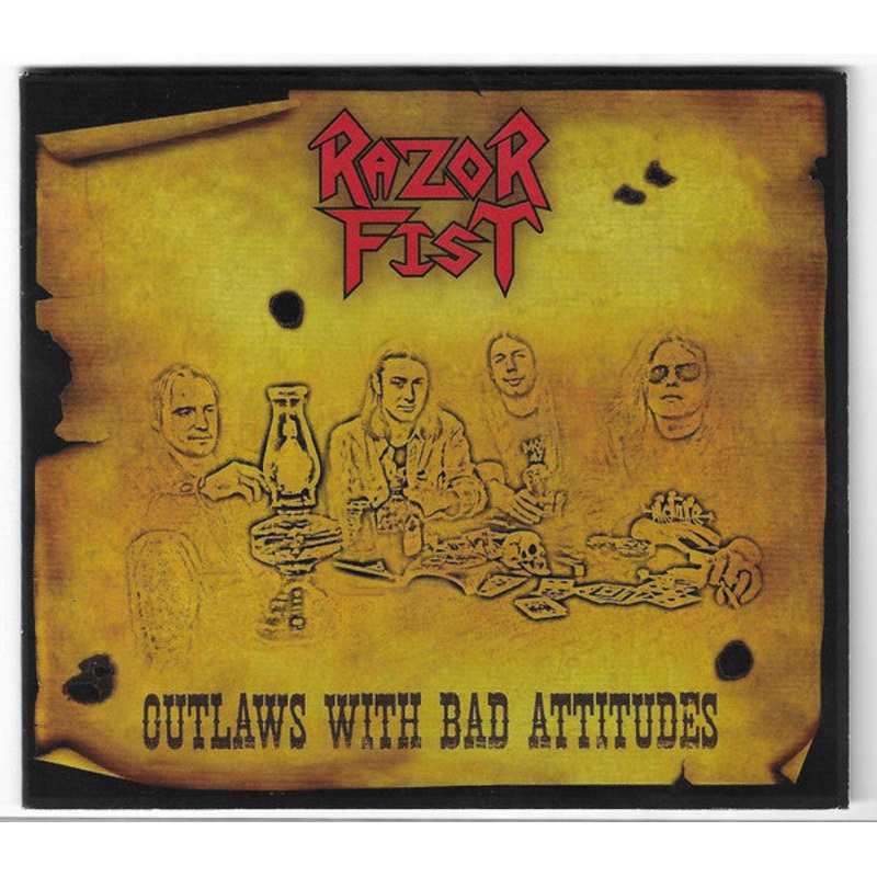Razor Fist  Outlaws With Bad Attitudes CD