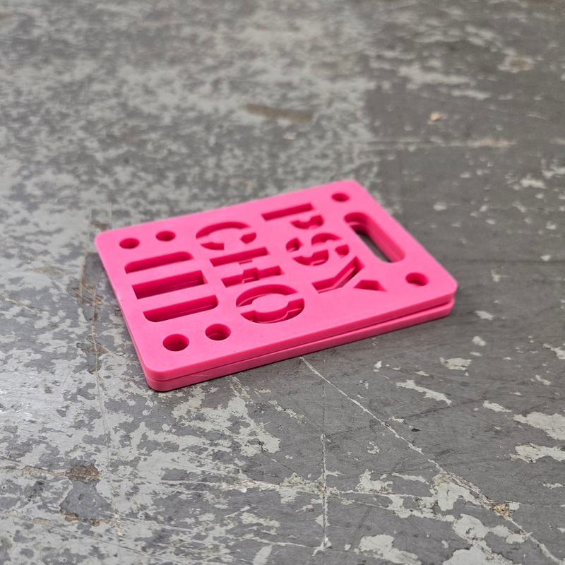 Riser Pads Psycho Risers – 1/8″ PINK