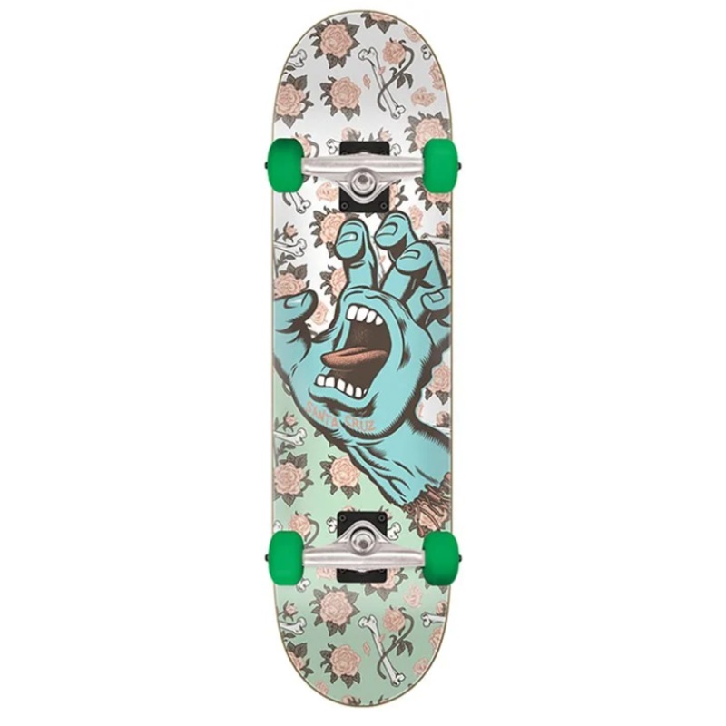 Santa Cruz Floral Decay Hand Full Complete 8 in 8 in