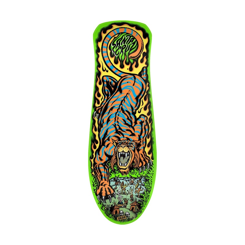 Santa Cruz Salba Tiger 10.3″ Reissue Deck