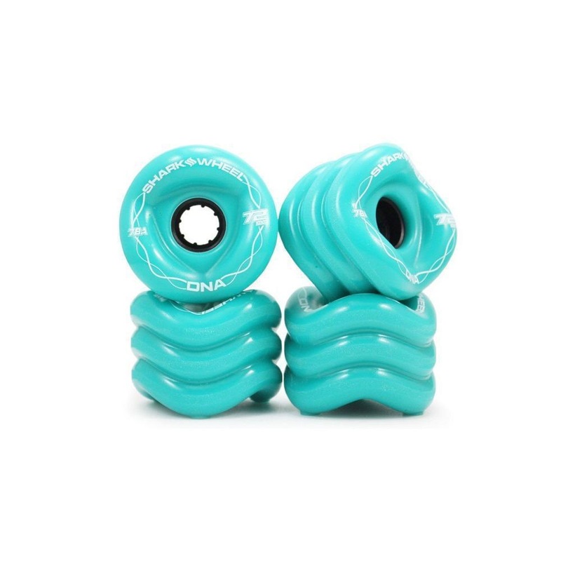 Shark Wheels Longboard – 72MM,78A TurquoiseDNA
