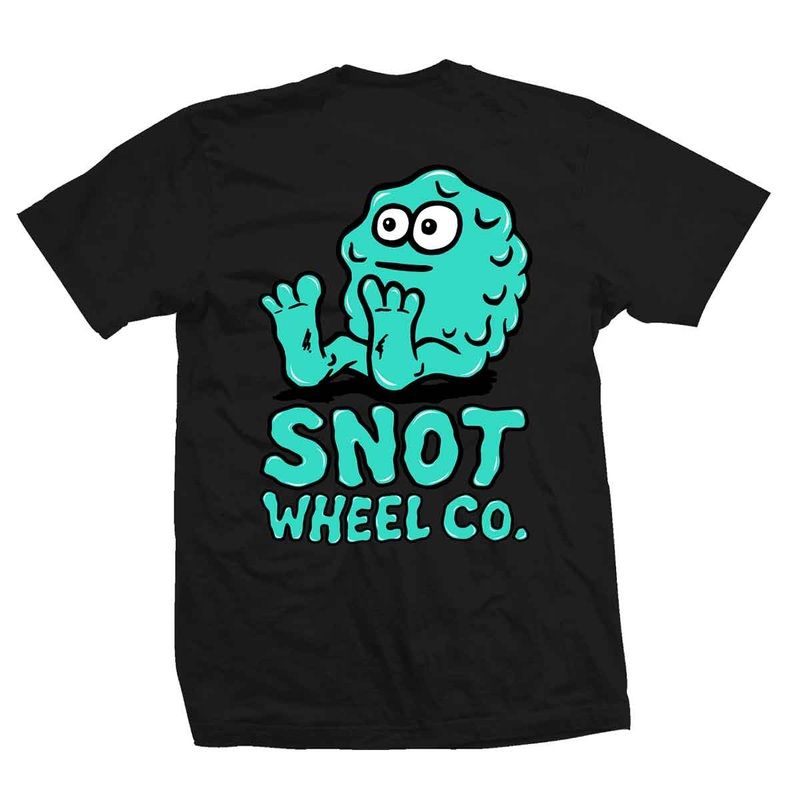 Snot Booger Logo T-Shirt Black Small