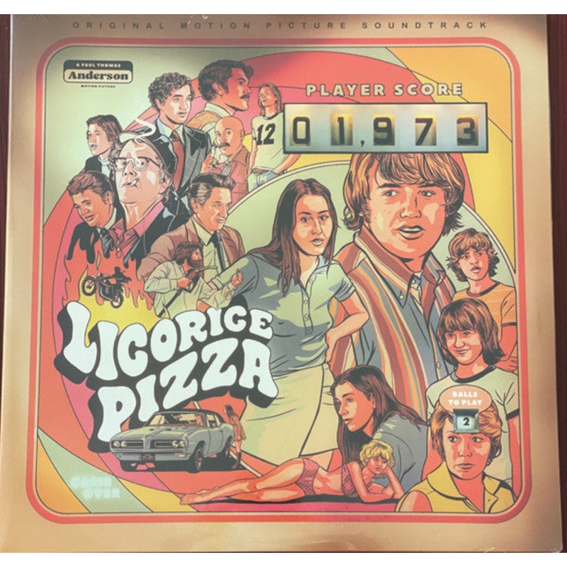 Soundtrack – Licorice Pizza OST Red Color 2xLP Vinyl LP Record
