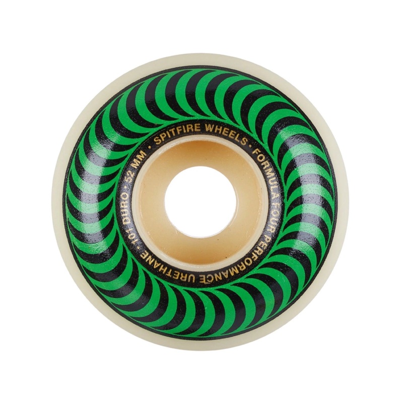 Spitfire Formula Four Classic 52mm 101a Skateboard Wheels 52mm Duro 101a Classic