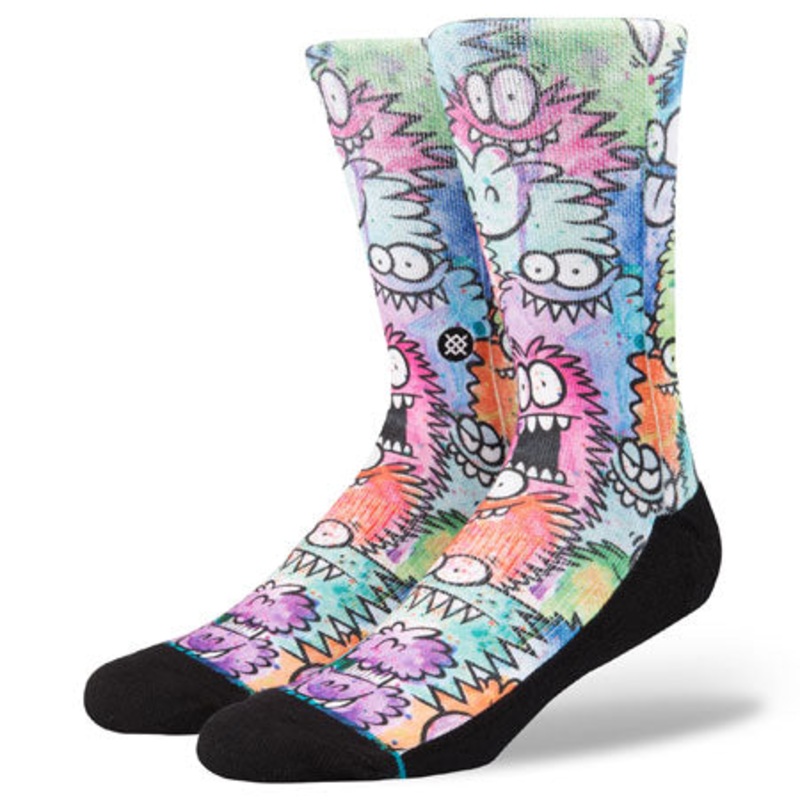 Stance Monster Party Sub Socks Multi Color Large