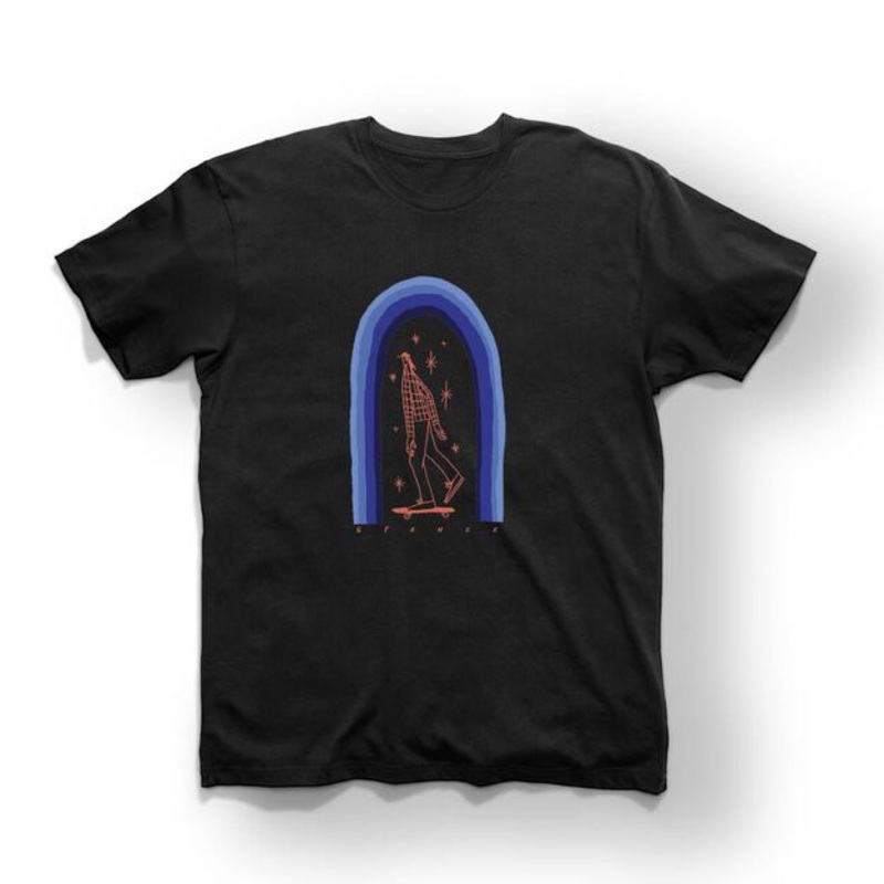 Stance Vibes Men’s Short Sleeve T-Shirt Small Black