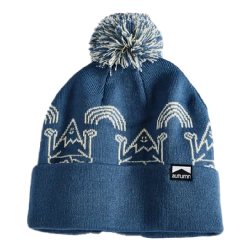 Autumn 2025 Surplus Mindful Mountain Pom Beanie Dutch Blue