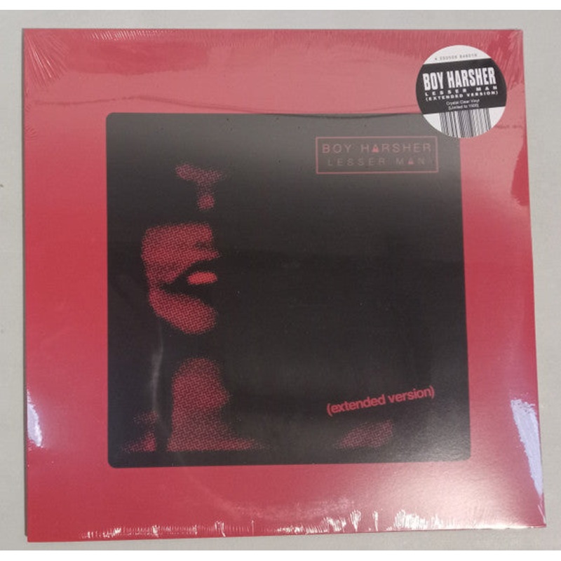 Boy Harsher  Lesser Man EP (Extended Version) Crystal Clear Color Vinyl LP Record