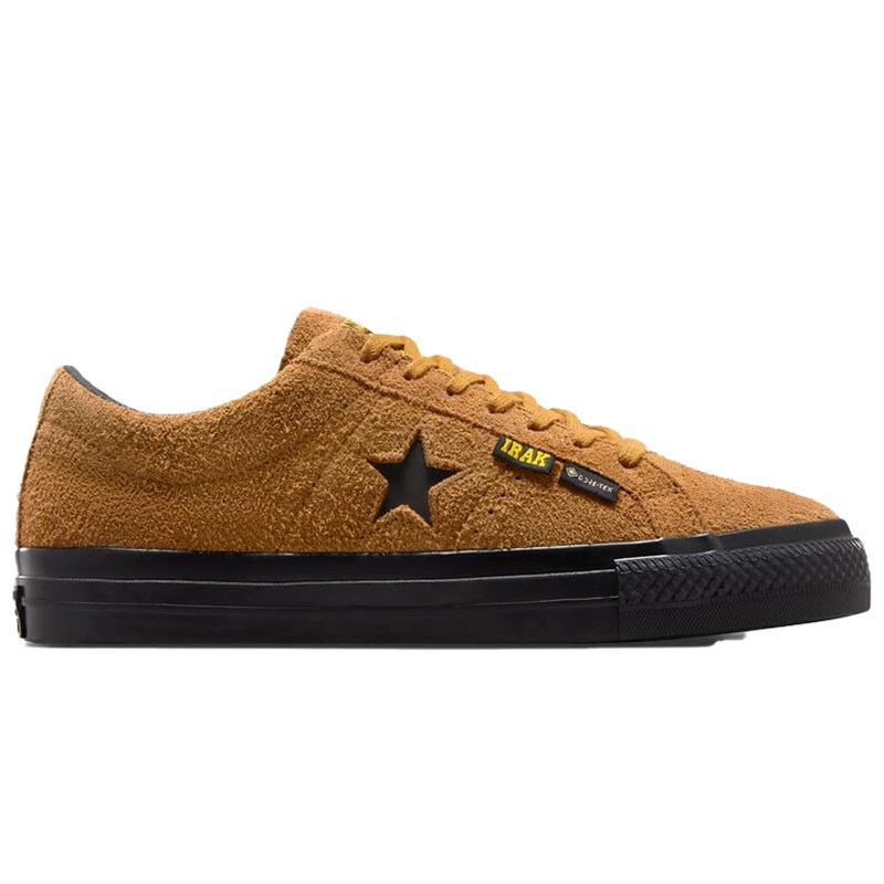 Converse IRAK NYC One Star Pro Shoes Amber Brown/ Black 8