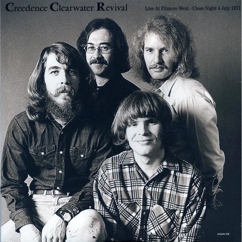 Creedence Clearwater Revival  Live At Fillmore West – Close Night 4 July 1971 Vinyl LP Record *Unofficial Release*