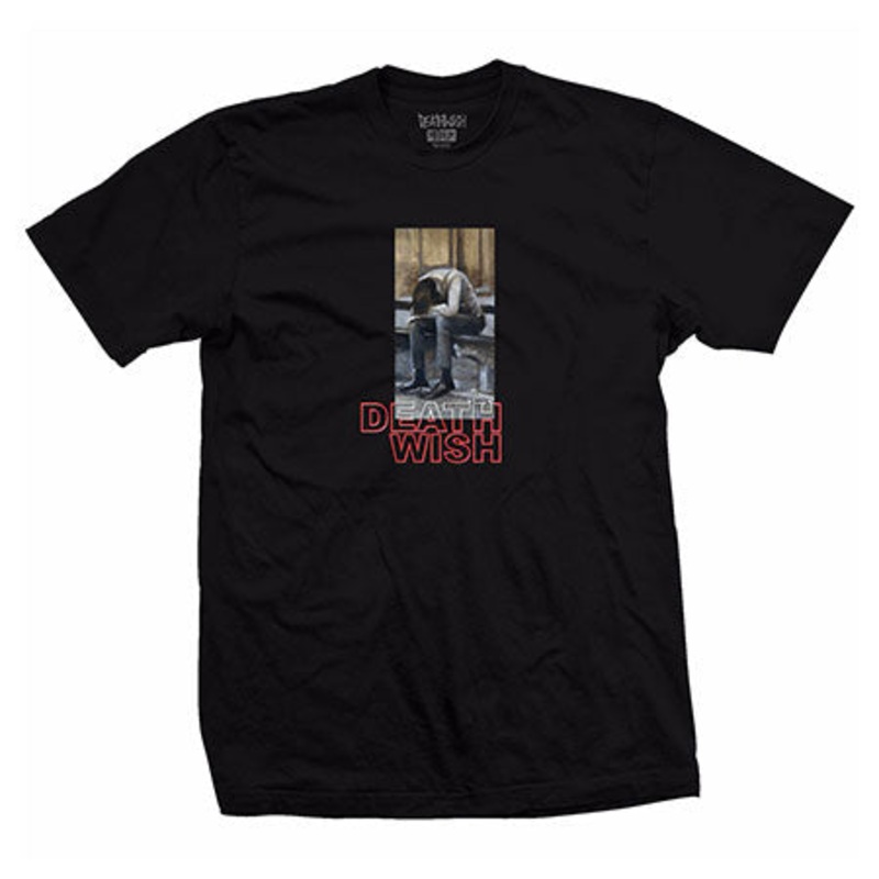 Deathwish It Never Ends T Shirt Black Extra Large