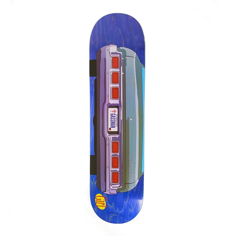Girl Gassman One Off Griffin Gass Deck  – 8.5″ 8.5″