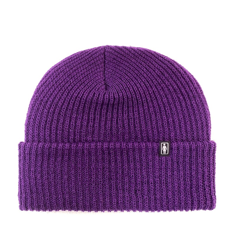 Girl Skateboards OG Clip Beanie – Purple