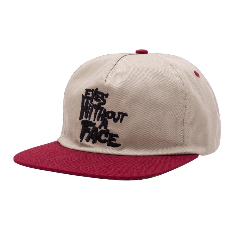 Hockey EWOF Baseball Snap-Back Hat Tan One Size Fits All