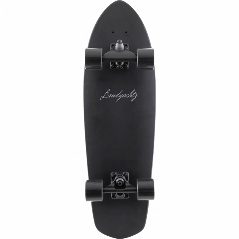 Landyachtz Pocket Knife Black 29.6″ Cruiser Longboard Complete
