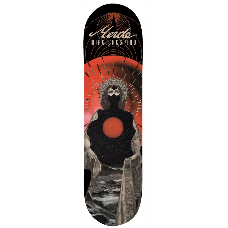 Merde Skateboards “Mike Crespino- Behold the Lamb of God- Ojerum” Assorted Sized Deck 8.5″