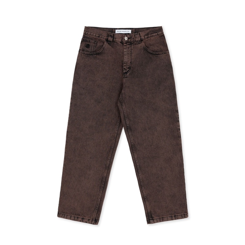 Polar ’93! Denim Pants Mud Brown 28×32